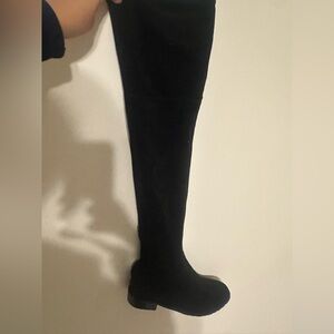 Stuart Weitzman Black Over-the-Knee Boots